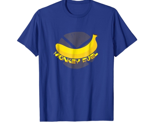 Brandon Charnell Banana Monkey Fuel Silly Funny Food Fruit Bananas T-Shirt
