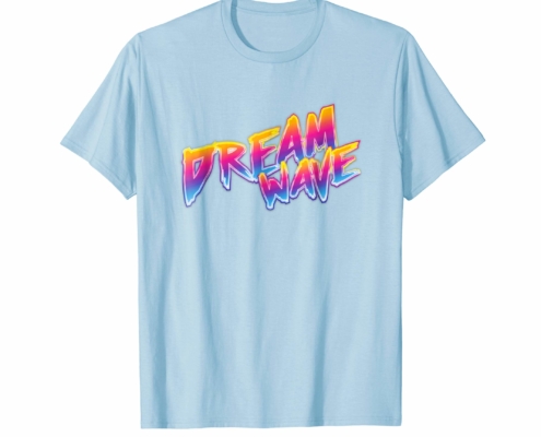 Brandon Charnell Dreamwave Retro 80s 90s Vintage Neon T-Shirt Radical Outrun Alt