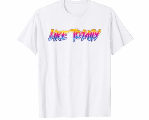 Brandon Charnell Like Totally Radical Retro 80s 90s Vintage Neon T-Shirt Alt