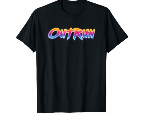 Brandon Charnell Outrun Retro 80s 90s Vintage Neon T-Shirt Radical Synthwave Alt