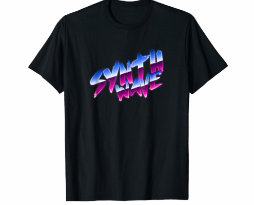 Brandon Charnell Synthwave Retro 80s 90s Vintage Chrome T-Shirt Outrun 2