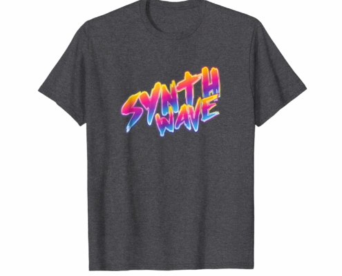 Brandon Charnell Synthwave Retro 80s 90s Vintage Neon T-Shirt Radical Outrun Alt