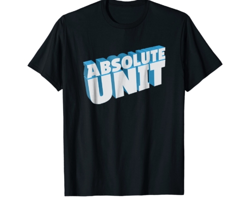 Brandon Charnell Absolute Unit Gym Workout Meme T-Shirt Fitness Weightlifter