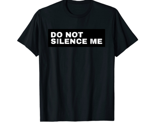 Brandon Charnell Do Not Silence Me T-Shirt US Event Rally Protest March