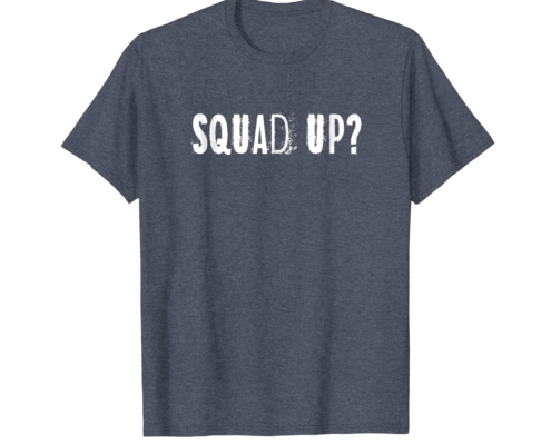 Brandon Charnell Gamer Squad Up Battle Royale Victory T-Shirt Gaming Fort