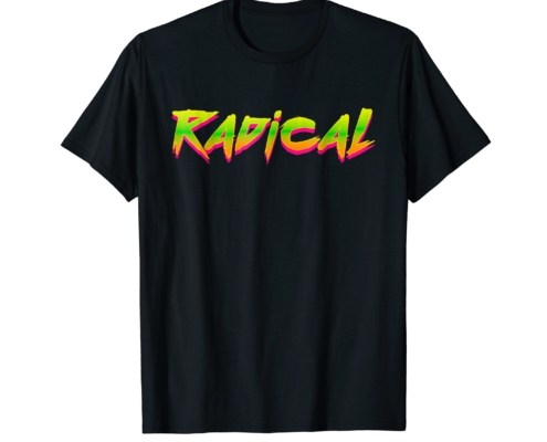 Brandon Charnell Radical Retro 80s 90s Vintage Neon T-Shirt Outrun Synthwave 3