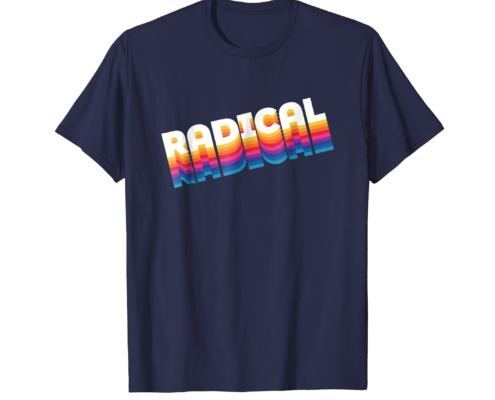 Brandon Charnell Radical Retro 80s 90s Vintage Neon T-Shirt Synthwave Outrun 1