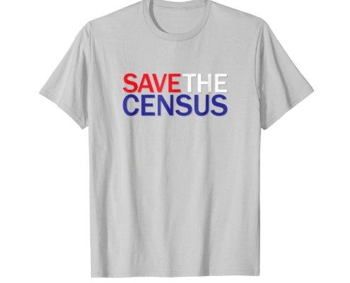 Brandon Charnell Save The Census T-Shirt US Event Rally Vote