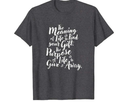 Brandon Charnell Positive Quote Uplifting Inspiring T-Shirt Meaning Life Gift