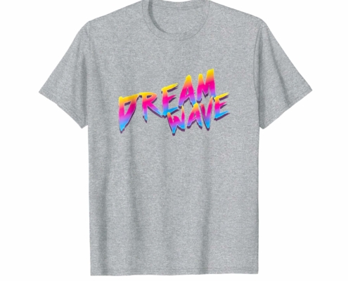 Brandon Chanell Dreamwave Retro 80s 90s Vintage Neon T-Shirt Radical Outrun 2