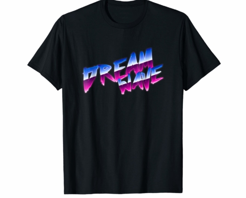 Brandon Charnell Dreamwave Retro 80s 90s Vintage Chrome T-Shirt Outrun 2