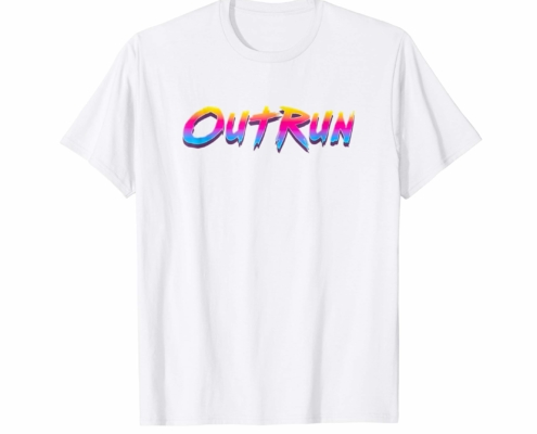 Brandon Charnell Outrun Retro 80s 90s Vintage Neon T-Shirt Radical Synthwave