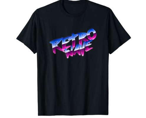 Brandon Charnell Retrowave Retro 80s 90s Vintage Chrome T-Shirt Outrun 2