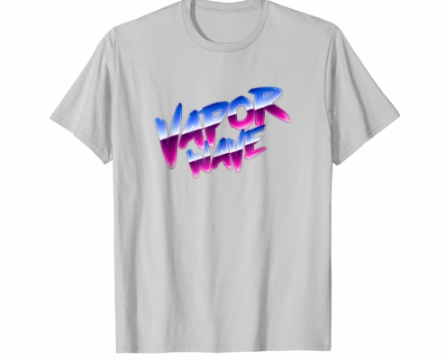 Brandon Charnell Vaporwave Retro 80s 90s Vintage Chrome T-Shirt Outrun