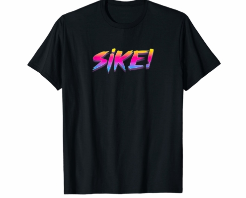 Brandon Charnell Sike Retro 80s 90s Vintage Neon T-Shirt Vaporwave Outrun